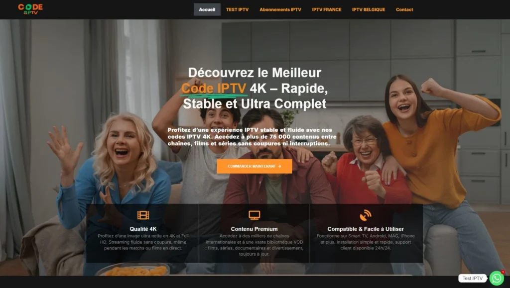 Test IPTV gratuit