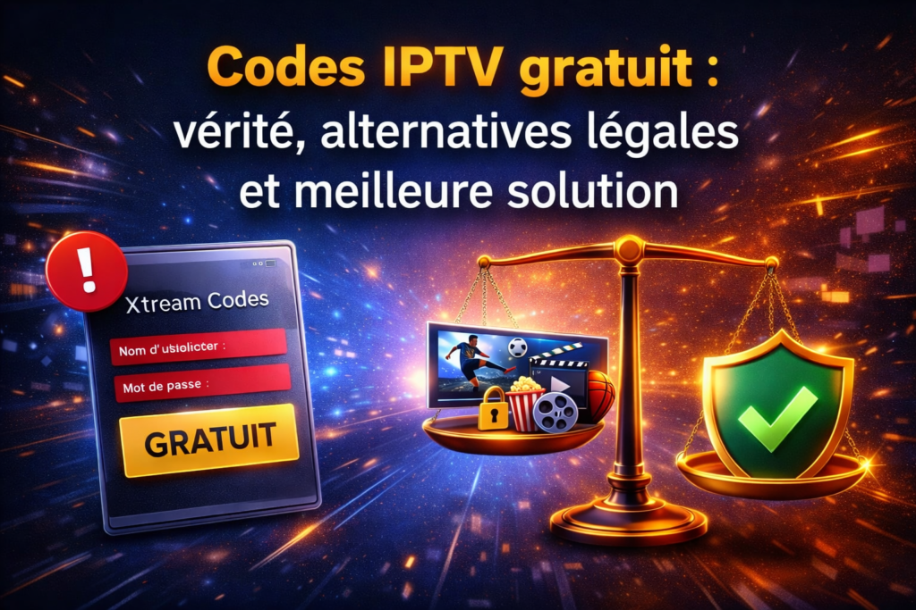 Comment avoir les codes IPTV gratuit