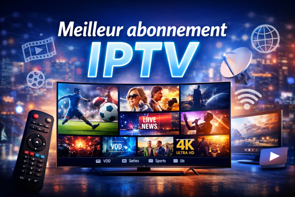 Meilleur abonnement IPTV stable et qualité HD 4K
