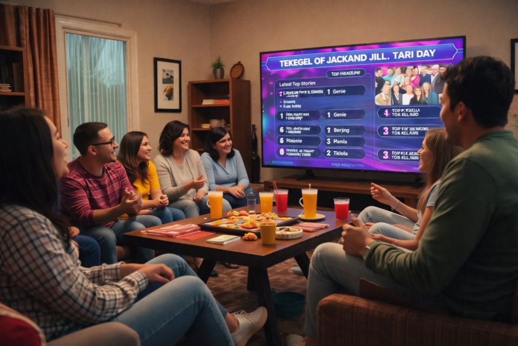 IPTV amende : famille regardant la TV sur Smart TV avec un service IPTV fiable