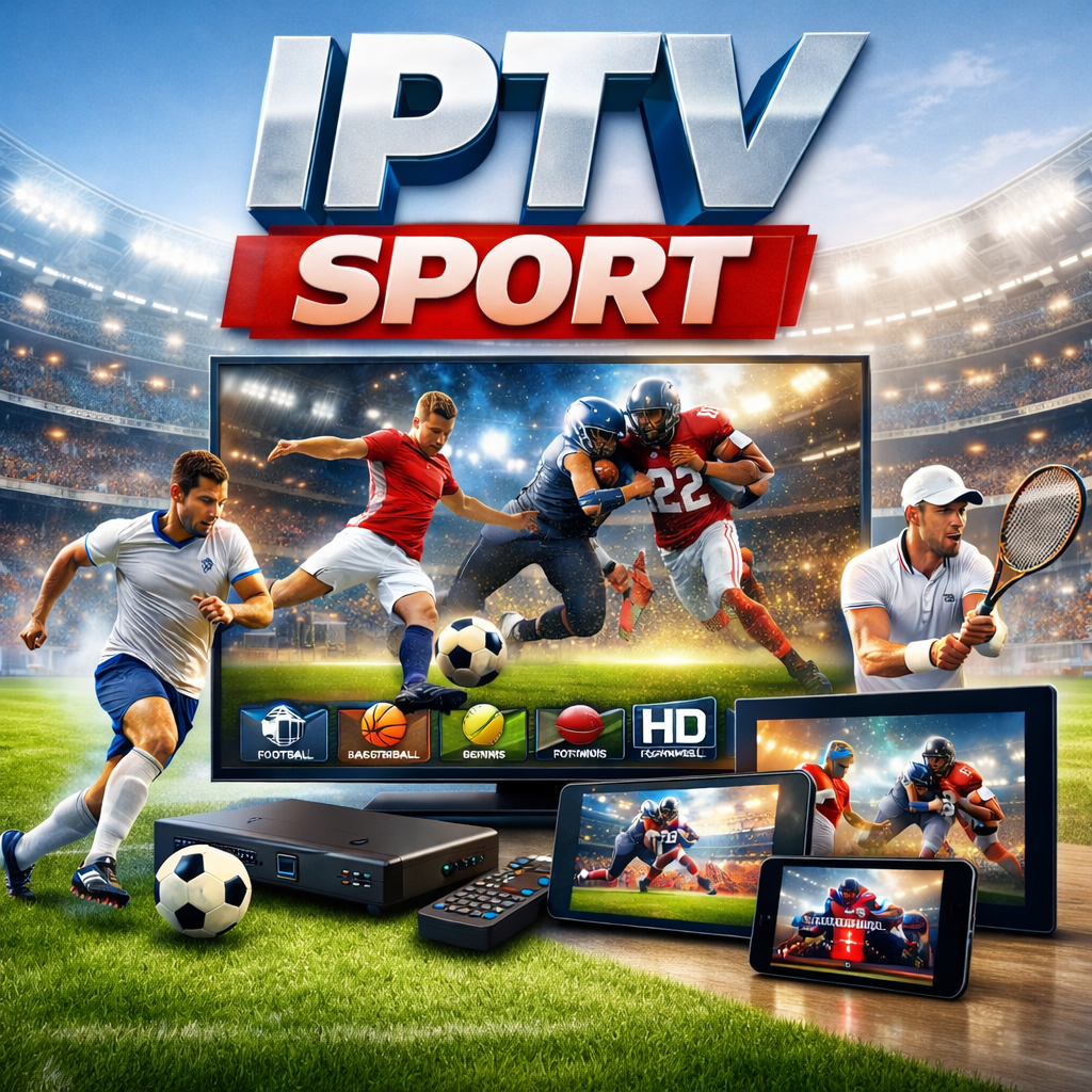 IPTV sport sur TV, tablette et smartphone – streaming en direct HD