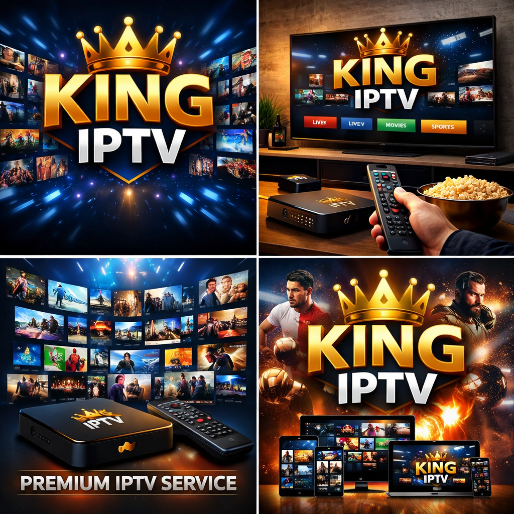 King IPTV disponible sur TV, ordinateur, tablette et téléphone avec chaînes sport, films et divertissement