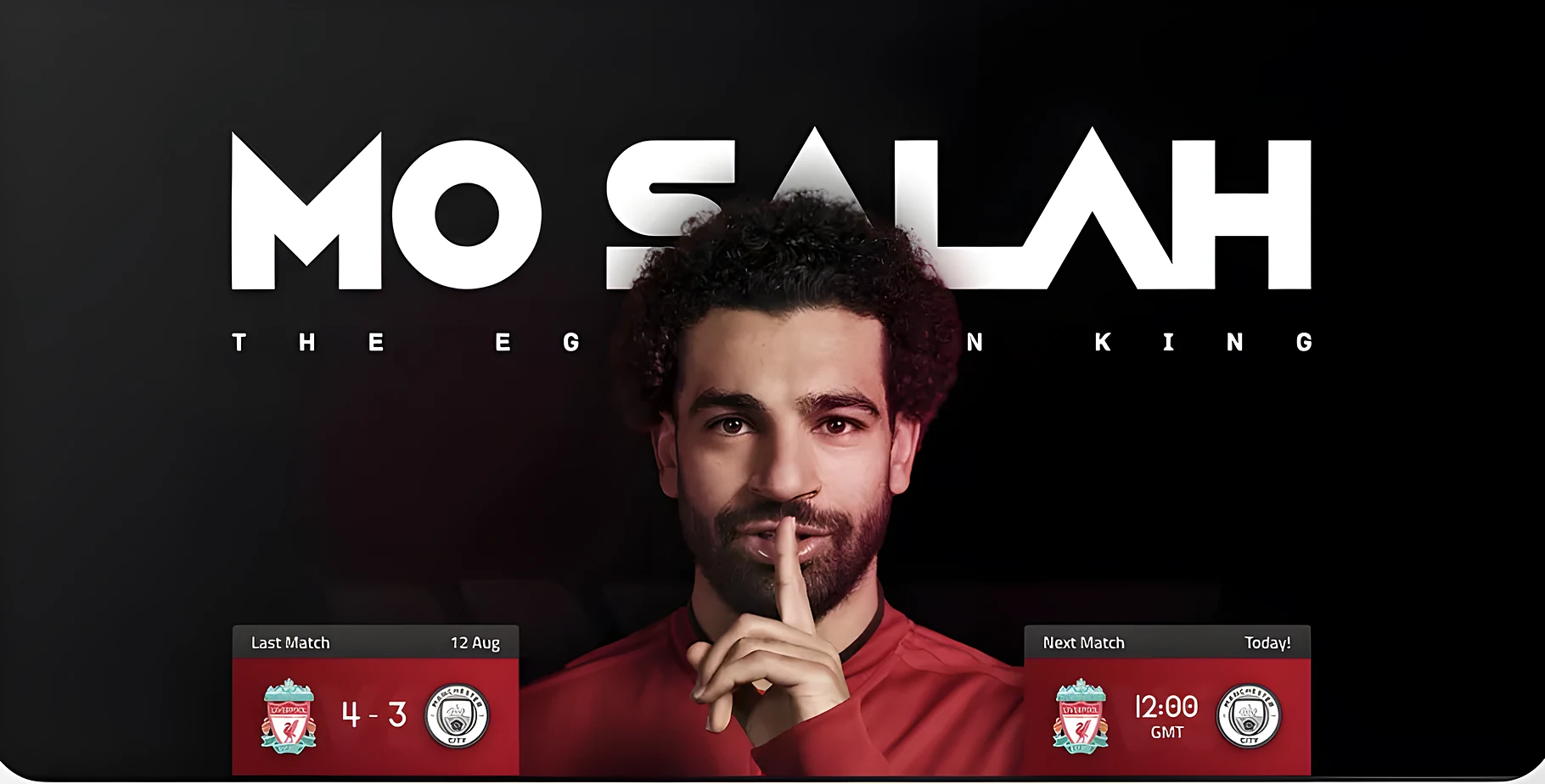 Abonnement IPTV 4K : image nette de Mohamed Salah